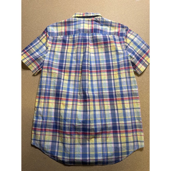 Ralph Lauren Kids Plaid Short Sleeve Button Down Shirt -‎ XL (18-20) NWT $89 - Picture 5 of 8